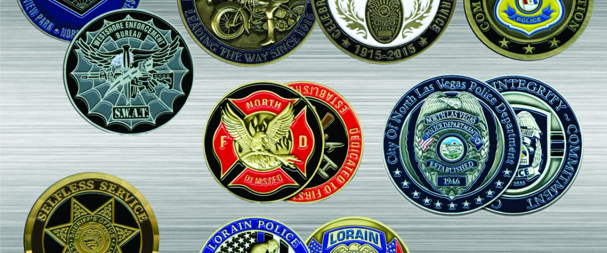 Get custom challenge coins for your department